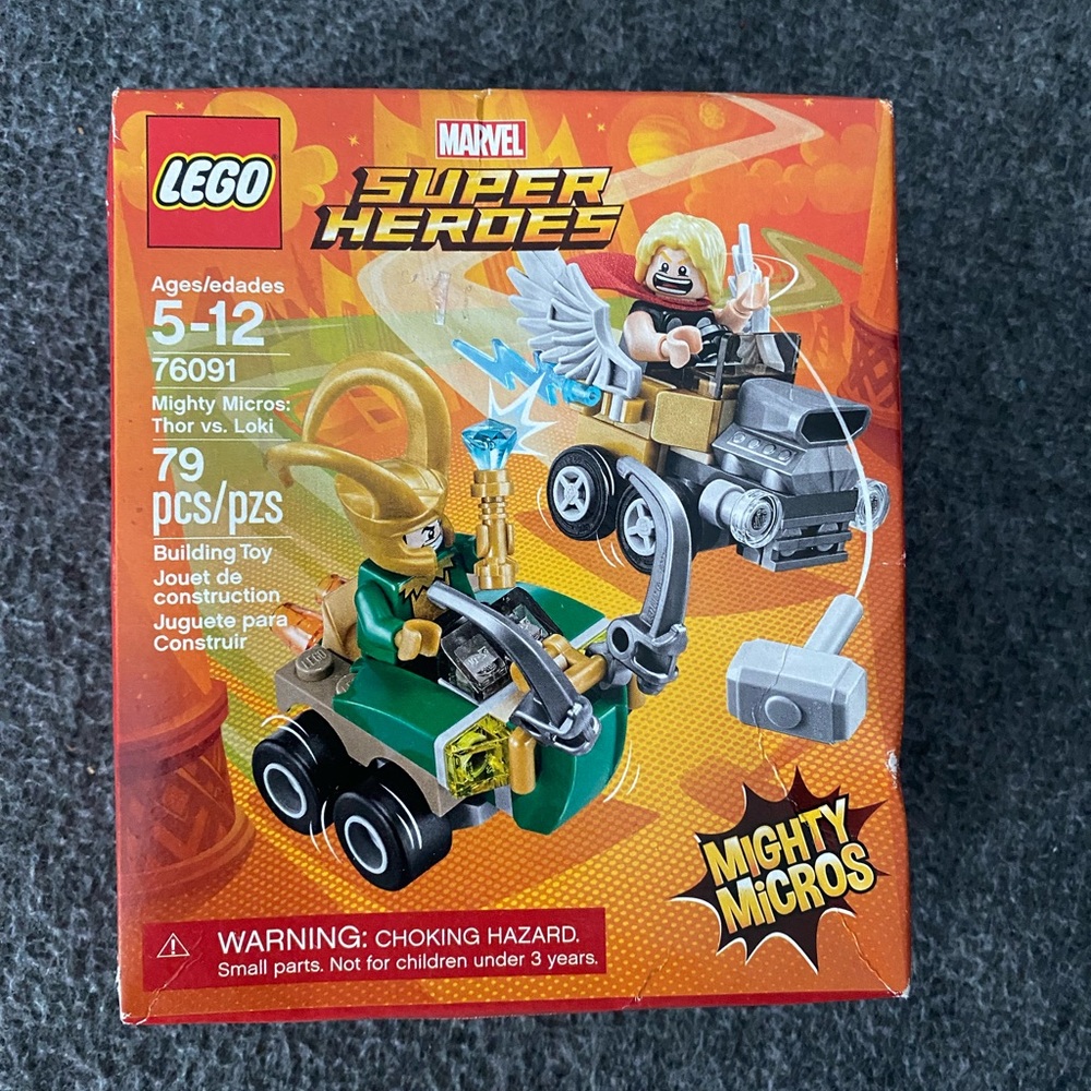 Lego 76091 Marvel Super Heroes Mighty Micros: Thor vs. Loki
